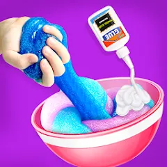 Взлом Make Fluffy Slime Maker Game  [МОД Menu] - полная версия apk на Андроид