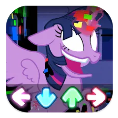 Скачать взломанную Corrupted Twilight FNF Mod (Коррумпированный Сумерки ФНФ Мод)  [МОД Бесконечные деньги] - стабильная версия apk на Андроид