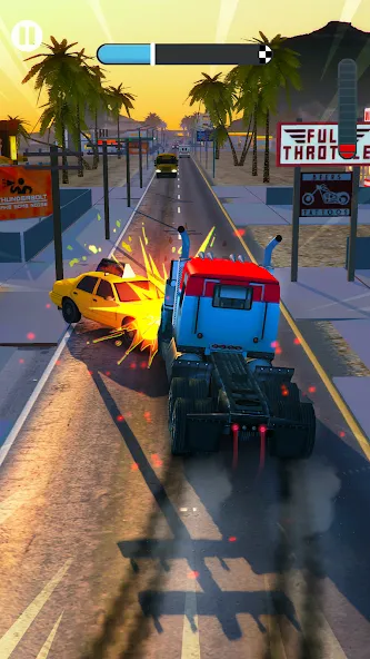 Rush Hour 3D: Car Game (Раш Час 3D)  [МОД Unlocked] Screenshot 1
