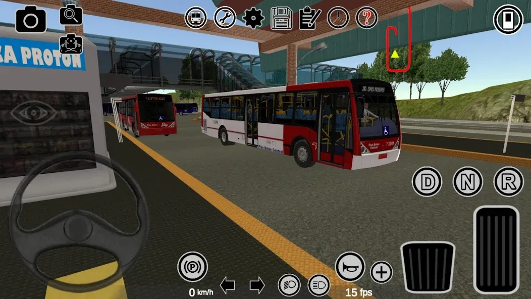 Proton Bus Simulator Urbano (Протон автобусный симулятор )  [МОД Много денег] Screenshot 1