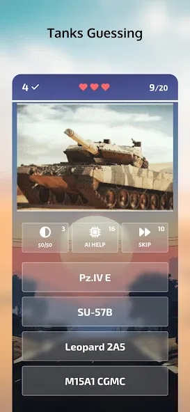 Guess the War Vehicle? WT Quiz (Вар Тандер Квиз)  [МОД Menu] Screenshot 1