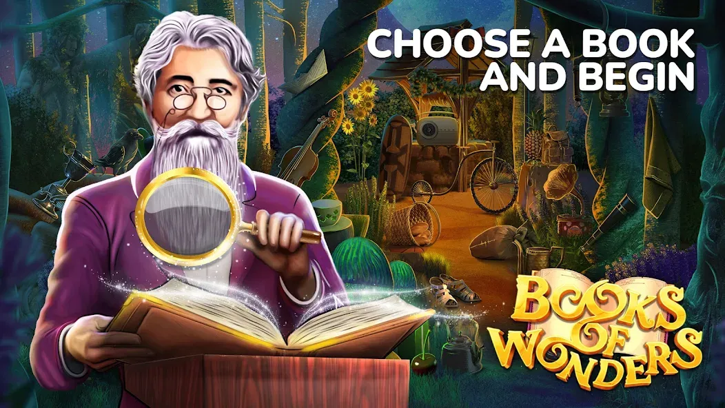 Books of Wonder Hidden Objects  [МОД Много денег] Screenshot 1