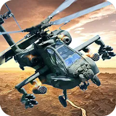 Скачать взломанную Gunship Strike 3D  [МОД Бесконечные монеты] - последняя версия apk на Андроид