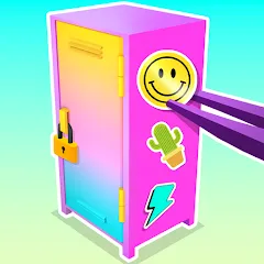 Взломанная DIY Locker 3D (ДИУАЙ Локер 3Д)  [МОД Много монет] - последняя версия apk на Андроид