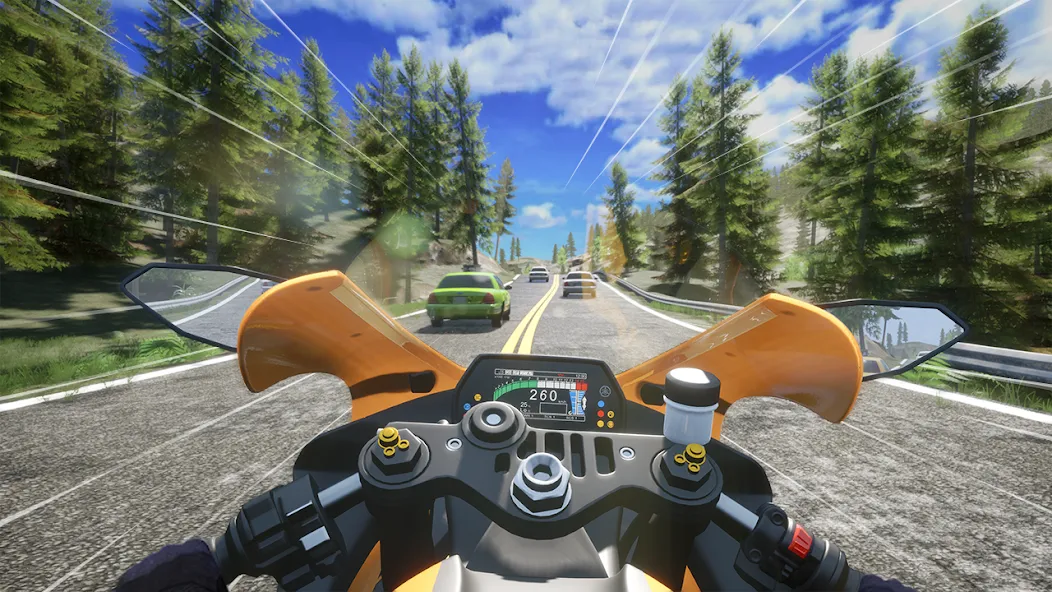 Speed Moto Dash:Real Simulator (Спид Мото Дэш)  [МОД Много денег] Screenshot 5