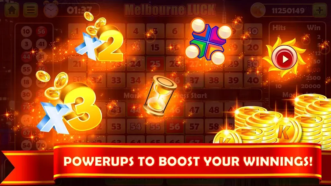 Keno Prime - Super 3X Payout (Кено Приме)  [МОД Menu] Screenshot 5