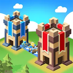 Взлом Conquer the Tower: Takeover  [МОД Много денег] - последняя версия apk на Андроид
