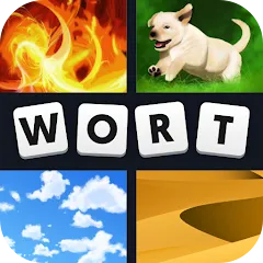 Взломанная 4 Bilder 1 Wort (Картинки 1 Слово)  [МОД Unlocked] - последняя версия apk на Андроид
