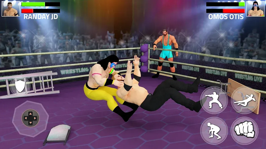 Tag Team Wrestling Game (Таг Тим Реслинг Гейм)  [МОД Много денег] Screenshot 4