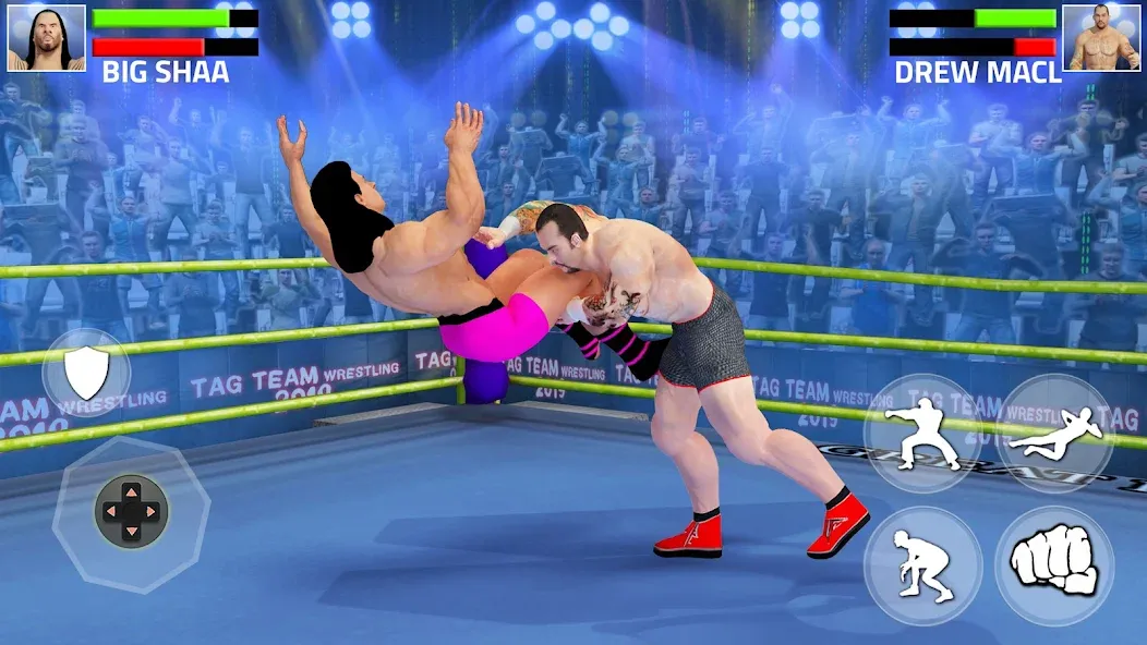 Tag Team Wrestling Game (Таг Тим Реслинг Гейм)  [МОД Много денег] Screenshot 5