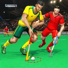 Взломанная Field Hockey Game (Филдхоккей игра)  [МОД Menu] - полная версия apk на Андроид