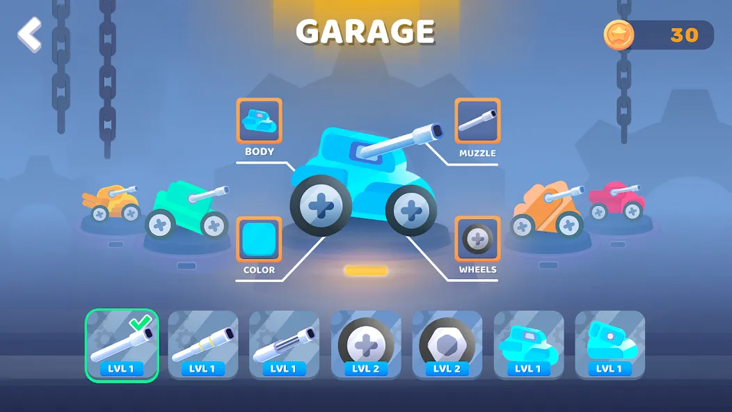 Mad Royale io – Tank Battle (Мад Рояль ио)  [МОД Menu] Screenshot 2