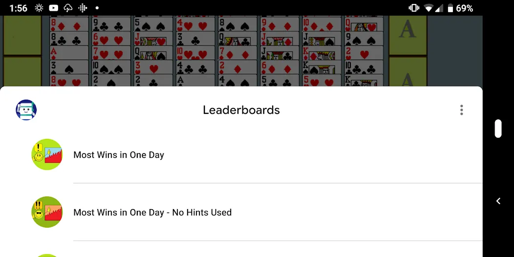 FreeCell with Leaderboards (Фрикел с таблицей лидеров)  [МОД Unlocked] Screenshot 3