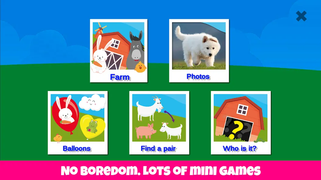 Farm animals game for babies  [МОД Бесконечные деньги] Screenshot 3