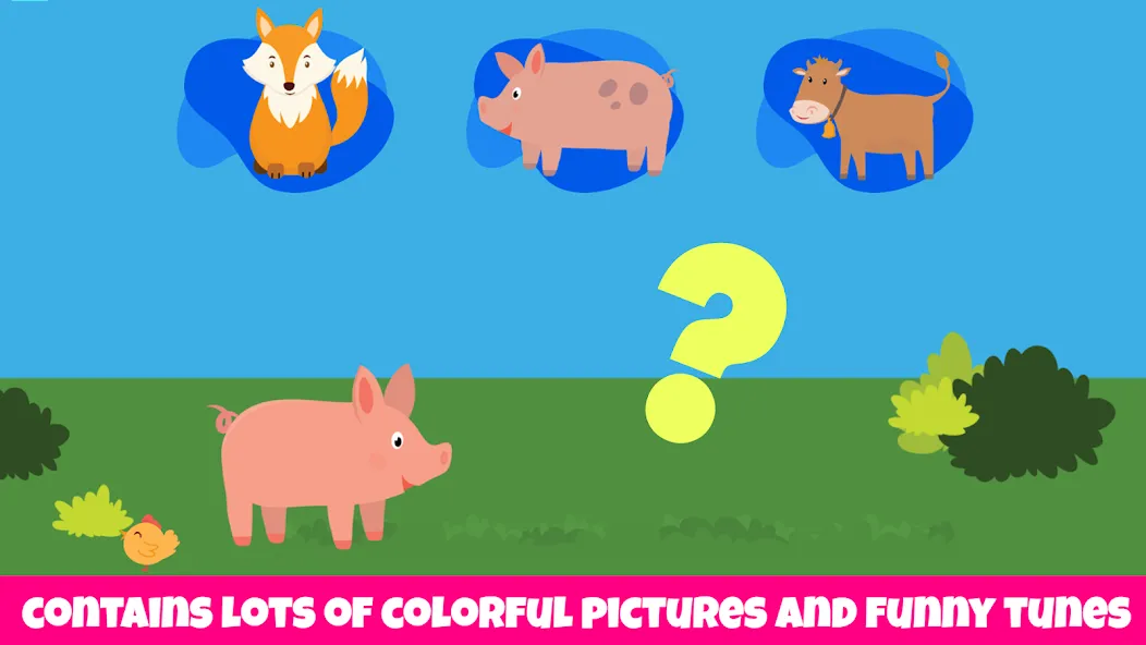 Farm animals game for babies  [МОД Бесконечные деньги] Screenshot 4