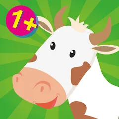 Взломанная Farm animals game for babies  [МОД Бесконечные деньги] - стабильная версия apk на Андроид