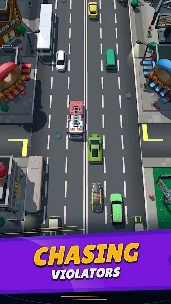 Traffic police simulator  [МОД Все открыто] Screenshot 4