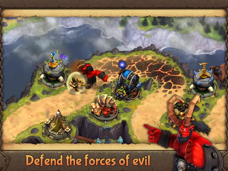 Evil Defenders (Ивил Дефендерс)  [МОД Unlimited Money] Screenshot 1