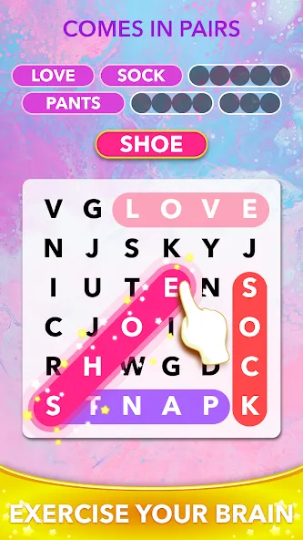Word Heaps Search - Word Games (Ворд Хипс Срч)  [МОД Unlimited Money] Screenshot 4