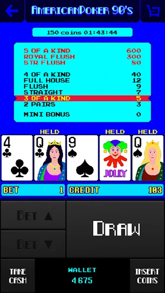 American Poker 90's Casino  [МОД Mega Pack] Screenshot 2