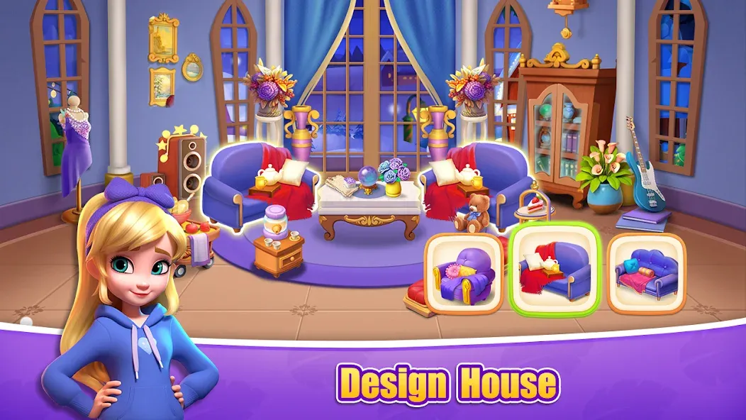 Solitaire Farm  [МОД Много монет] Screenshot 4