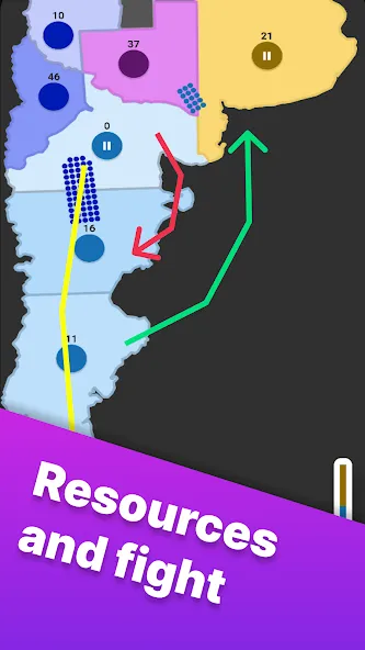 Territory games: tactics war (Тактикс ио)  [МОД Menu] Screenshot 5