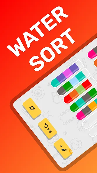 Water Sort Puzzle Color Game  [МОД Mega Pack] Screenshot 1