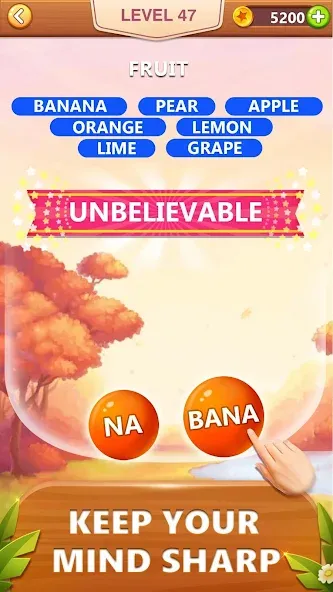 Word Bubble Puzzle - Word Game  [МОД Mega Pack] Screenshot 3