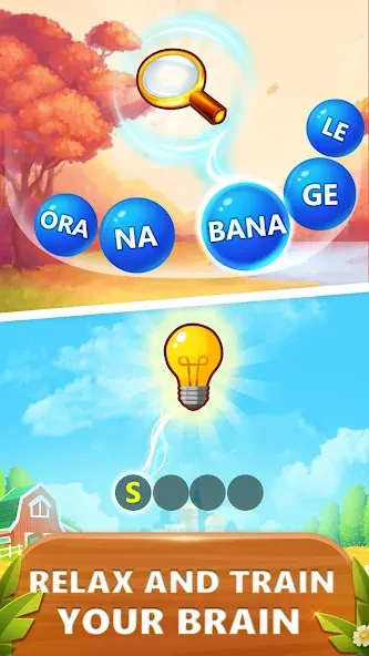 Word Bubble Puzzle - Word Game  [МОД Mega Pack] Screenshot 4