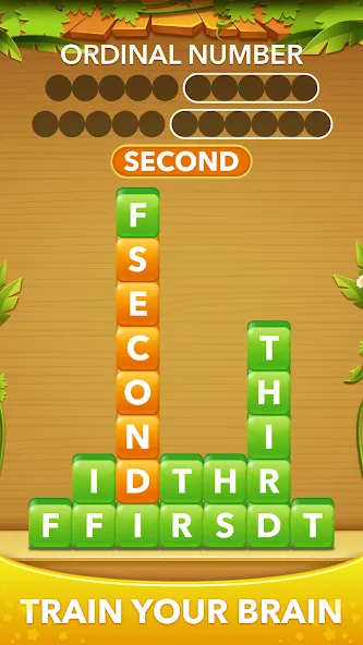 Word Heaps -Connect Stack Word  [МОД Меню] Screenshot 1